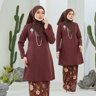 [READYSTOCK] KURUNG RIAU BATIK AZALEA KAIMIE APPAREL