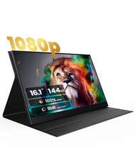 ZSCMALL portable monitor 16" 2.5K  2560x1600 QHD IPS Display 123% sRGB with Built-in Stand USB-C HDM