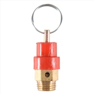 Pressure relief valve 1/4 Zoll PT air compression valve red + gold