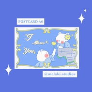 I MOEW YOU - Postcard - 15 x 10 cm - comes with envelope