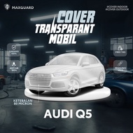 Audi Q5 Transparent Car Cover All Types Audi Q5 Plastic Car Cover/ Thick Audi Q5 Plastic Blanket/