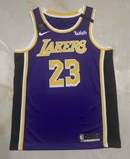 NBA Nike Swingman Lakers 23 James 球衣