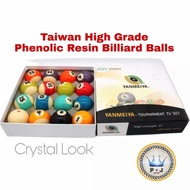 TERLARIS Set Bola Billiard Balls | Yanmeiya Model Cyclop | Meja 9 Ft