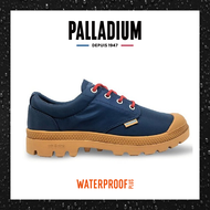 【PALLADIUM】PAMPA OX PUDDLE LT+ WP 輕量低筒防水靴 中性款  土黃/藍 76116/ US 8 (26cm)