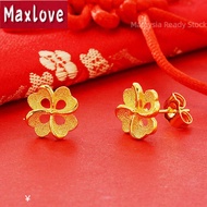 Maxlove Jewelry Subang Emas Perempuan Viral Murah Anting Emas 916 Original Malaysia Anting Anting Pe