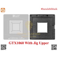 Amaoe Stencil BGA Reballing GPU NVIDIA GTX1060 GTX 1060 GP104 GP 104 Jig Upper Stencil Tin Planting 