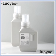 LUOYAO Detergent Dispenser 400/600/1000ml Laundry Detergent Softener Refillable Storage Container