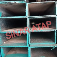 HOLLOW GALVANIZED 40x80 2 mm thick LENGTH 6 M