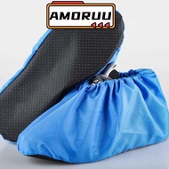 AMOR12UU Household Shoes, Non-Slip Waterproof Boot Reusable Shoe Covers, Unisex Washable Keep Floor 