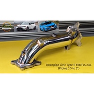 Honda Civic FL5、FK8 Type R Performance Downpipe Catless