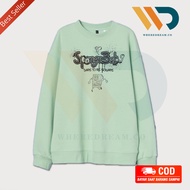 HNM SPONGEBOB CREWNECK HNM SWEATER JACKET HM UNISEX MEN HNM HOODIEWanita SWEATSHIRT SWEATER
