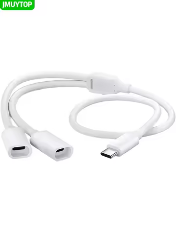 JMUYTOP 40cm Outdoor Double Solar panel Camera Charging Cable 5v 2A Solar Powered Security Camera Po