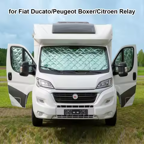 For Peugeot Boxer Citroen Relay Car Internal Thermal Blinds 7 Layers Cover Windscreen Waterproof Hea