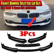 Detachable Car Front Bumper Splitter Lip Spoiler Bumper Diffuser For BMW 3 Series F30 2012-2015 Bump