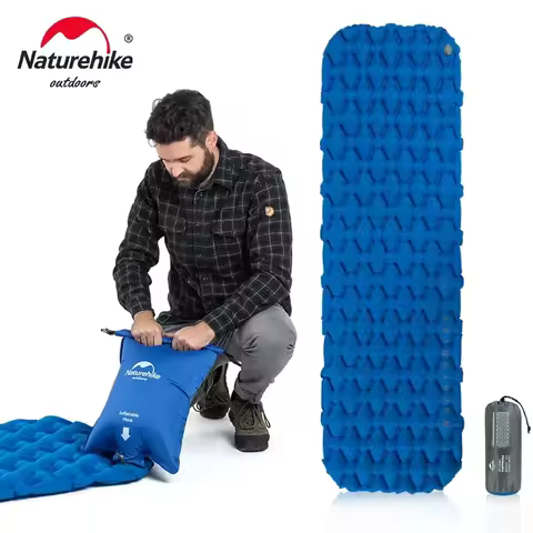 Naturehike Inflatable Mattress Air Mattress Ultralight Outdoor Sleeping Pad Folding Bed Sleeping Mat