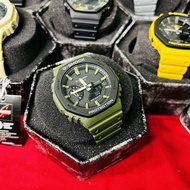 CASIO G-SHOCK นาฬิกาผู้ชาย Casio G-Shock รุ่นสีพิเศษ GA-2110 GA-2110SU GA-2110SU-3A จีช็อค (สินค้าขอ