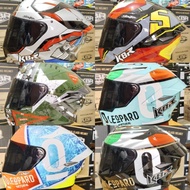 Kbr TTC FULL FACE HELMET MOTIF ALL VARIAN (STANDARD GLASS SMOKE)