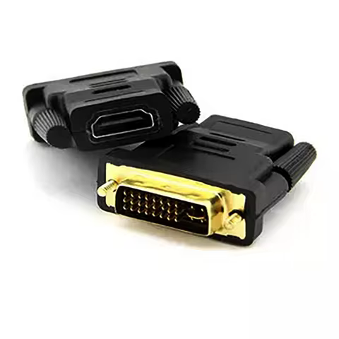 Two-way Transmission HD TV Projector DVI to HDMI Adapter Compatible Adapter HDMI to DVI Adapter DVI 