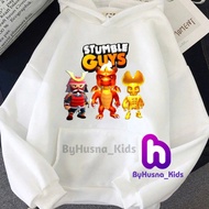 STUMBLE GUYS JACKET HOODIE OUTER SWEATER KIDS STUMBLE GUYS GAME TOP KIDS TODDLERS PREMIUM MATERIAL