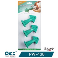 Silicone Spatula Head Three Angle Heads Leveler Silicone|PW138|PW-138|ORIX|Made Made In Taiwan|ORX [Weiwei Hardware]