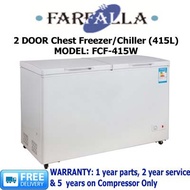 FARFALLA - 415L Chest Freezer/Chiller, FCF-415W