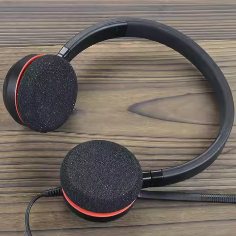 Ear Pads Cushions Noise Isolation Foam Headphone Earpads Cushions Cover Earmuff for Jabra Evolve 20 