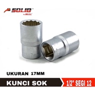 17mm Solid Socket Wrench