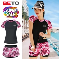 A84-Women's Swimsuit Pink Pattern Product Size Chest 26 Inches Length 20 Waist Pants 20 8 (Size Befo