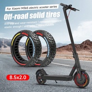 ยางตันทดแทนขนาด 8.5"X2.0" เข้ากันได้กับ Xiaomi M365/1S/Pro/Pro2 E-Scooter ยางตันดูดซับแรงกระแทกดีไซน