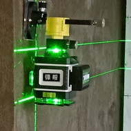 16-Line Laser Level Green Light 12-Line Floor Sticker Wall Sticker Infrared Level Instrument Level M