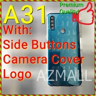 (3 Colors) NEW ORI Back Panel Side Buttons Battery Camera Glass Cover Housing for Oppo A31 / CPH2015