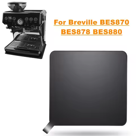 1pcs Two-Side Fabric Silicone Anti-slip Mat for Breville BES870 BES878 BES880 Coffee Machine Non-sli