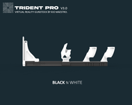 TRIDENT PRO V3.0 Virtual Reality Gunstock (Made In Malaysia) - For Quest 3 / Quest 3s / Quest 2 / Qu
