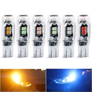 T10 W5w White Red Blue Green Auto Led Trunk Brake Turn Signal Bulb Car Parking Tail Lights Reverse L