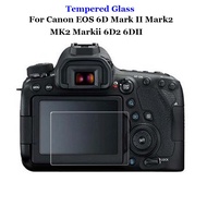 For Canon EOS 6D 7D Mark II 2 6D2 7D2 7DII 6DII Mark2 MK2 MarkII Camera Anti-Scratch Clear Tempered Glass 9H 2.5D LCD Screen Protector Explosion-proof Film Toughened Guard