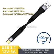 LIKAIY USB C To USB4 Cable Thunderbolt 3 4K@60Hz Cable  USB 4.0 Gen3 Data Cable PD 100W 5A Fast Char