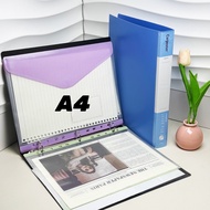 PVC 3D Ring File A4 Fail PVC 35mm 3D Ring Binder Fail Projek A4 Saiz Colour Document Organizer