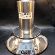 621185 LINER 51.5-62-118 CUSTOM BORE UP VERY SUITABLE FOR PISTON 52 TO 55 MM