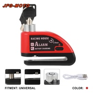 Lock Alarm Safety Protection Padlock Disc Aluminum Anti-Theft Reminder Rope Lock Bag Universal Motor