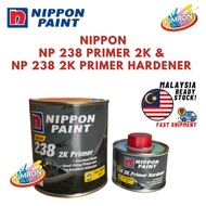 Nippon NP 238 2K Primer 1L & NP 238 2K Primer Hardener 0.25L 4:1