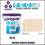 Cat Dinding Luar / Cat Tembok Eksterior Propan Eco Shield 5KG All Time Favourite Colors / PROPAN