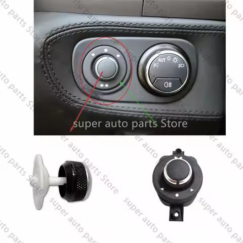 External Mirror Switch Controller Individual Knob For Ferrari 458 Spider Italia,California T,F12 259