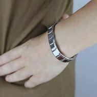 Men's Elastic Bracelet Korean Style Italy Charm Stainless Steel Anti-Rust