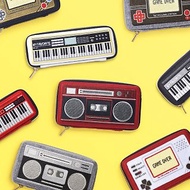 PUPU FELT 懷舊復古毛氈收納包系列 / 電子琴 遊戲機 收音機