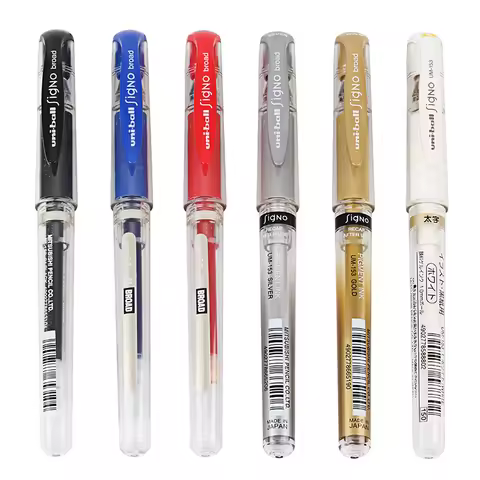 Uni-ball Signo Broad UM-153 Gel Pen 1.0 mm Japan White