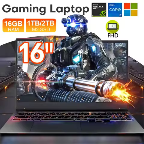 16“Gaming Laptop Computer intel Core i7-6700HQ GTX 1060 Notebook PC 120Hz Full HD IPS 16GB DDR4 1TB 