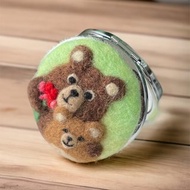 可愛動物隨身鏡