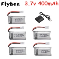 3.7V 400mAh Lipo Para sa H107 H31 KY101 E33C E33 U816A V252 H6C RC Drone Spare Parts 3.7v 802035 1