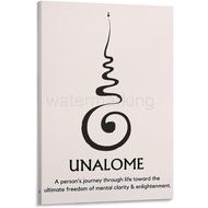 Bludug Zen Symbol Posterunalome Zen Wall Art Canvas Painting Posters and Prints Wall Art Pictures Fo