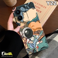 Case Vivo Y22 - Casing Vivo Y22 - Eksotik - Motif Lucu Aesthetic - Kesing Vivo Y22 - Silikon Karet L